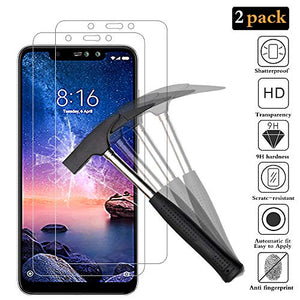 ANEWSIR [2 Pack Xiaomi Redmi Note 6 PRO Vetro Temperato, Pellicola... - Ilgrandebazar