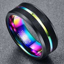 Carica l&#39;immagine nel visualizzatore di Gallery, NUNCAD Anello Uomo/Donna/Unisex in Tungsteno Souvenir/Anniversario/Promessa... - Ilgrandebazar