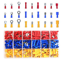 Carica l'immagine nel visualizzatore di Gallery, Crimpatrice Pinza Set Preciva Capicorda con 700 pcs 0.5-6 mm...