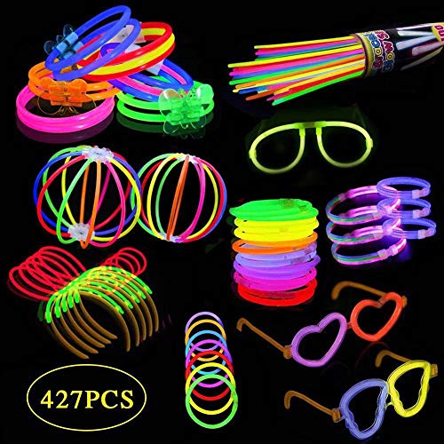 AYAOQIANG 200 Barre Luminose per Party,Braccialetti Fluorescenti Luminosi... - Ilgrandebazar