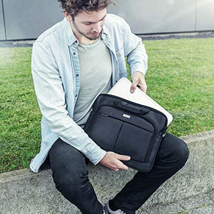 Trust Sydney Borsa per Laptop Sottile da 14" con Vano Porta-tablet, Nero