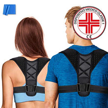 Carica l'immagine nel visualizzatore di Gallery, Correttore Postura Uomo Donna - Athlitis - Fascia Posturale Spalle e Schiena...