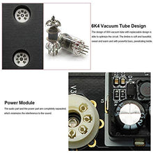 Carica l&#39;immagine nel visualizzatore di Gallery, docooler FX-Audio Mini HiFi Audio Preamplificatore 6K4 TUBE-03, Nero
