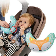 Carica l&#39;immagine nel visualizzatore di Gallery, Brunoko Protezione sedile auto bambini + Poggiatesta Cuscino verde