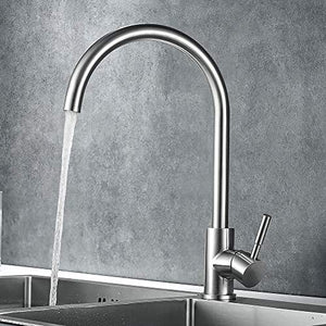 GRIFEMA GRIFERÍA DE COCINA-G4008 Rubinetto da Cucina in Acciaio Inox con... - Ilgrandebazar