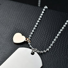 Carica l'immagine nel visualizzatore di Gallery, to my Daughter from MOM i want you Believe Love Dog tag militare Air... - Ilgrandebazar