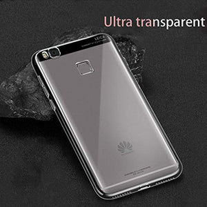 NEW'C Cover per Huawei P9 Lite, Custodia Gel Trasparente Morbida Silicone...