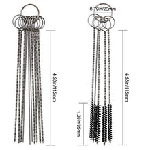 Carica l&#39;immagine nel visualizzatore di Gallery, FineGood Carburatori Carbon Dirt Jet Remove Cleaner, 13 Set di cavi di... - Ilgrandebazar