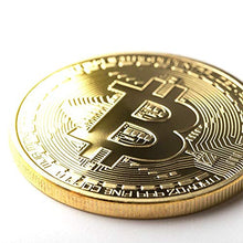 Carica l'immagine nel visualizzatore di Gallery, HOUSE CLOUD Moneta Fisica Bitcoin Color Oro . Vero Pezzo da Collezione Porta... - Ilgrandebazar