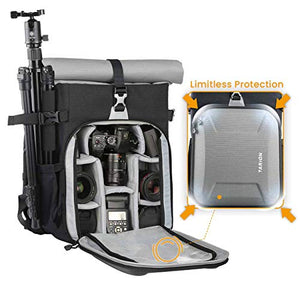 TARION XH Zaino Fotografico Trekking PC 15" Camera Reflex Grigio