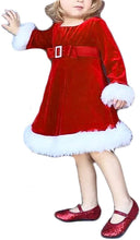 Carica l'immagine nel visualizzatore di Gallery, Loalirando Abiti di Natale Bambina Neonata a Manica Lunga Vestiti Bambina Invernali Costume di Natale Bambina