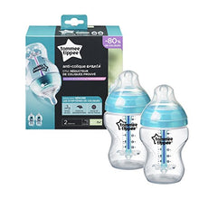 Carica l&#39;immagine nel visualizzatore di Gallery, Tommee Tippee Biberon Anti-Colica Avanzato, 260 ml, Neutro, 2 Pezzi - Ilgrandebazar