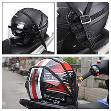 Carica l&#39;immagine nel visualizzatore di Gallery, 1pz Rete Riflettente Elastica Moto + 1Pz Corda Moto...