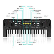 Carica l&#39;immagine nel visualizzatore di Gallery, Shayson Pianola Bambini Musicale Tastiera per Bambini 37 Tasti Tastiera Elettronica Tastiera Portatile Multifunzione Mini Tastiera Music Giocattolo Educativo Per Bambini Regalo 3 4 5 6 7 8 Anni
