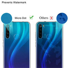 Carica l&#39;immagine nel visualizzatore di Gallery, HTDELEC Cover Xiaomi Redmi Note 8 + 2 Pezzi 8, Trasparente