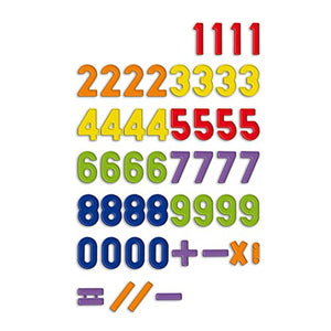 Quercetti- Gioco con Numeri Magnetici, Multicolore, 05463 Multicolore - Ilgrandebazar