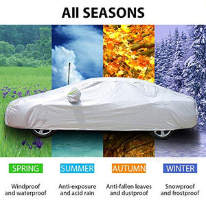 Sailnovo Telo Copriauto, Copri Auto Esterni 530 x 200 x 150cm( SEDAN / 170T)