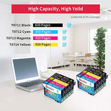 Carica l&#39;immagine nel visualizzatore di Gallery, Sizzler T0715 XL Cartucce Compatibili Epson T0711 T0712 T0713 T0714 per...