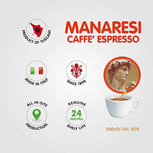 Carica l&#39;immagine nel visualizzatore di Gallery, Il Caffè Manaresi Macinato Sottovuoto Per Espresso, 250 gr