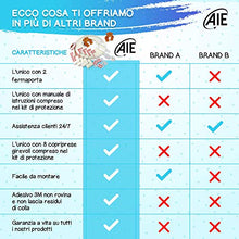 Carica l&#39;immagine nel visualizzatore di Gallery, Paraspigoli bambini AIE + 5 Metri Protezione Spigoli, 8 Bianco / White - Ilgrandebazar