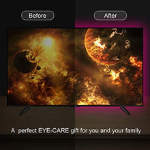 Carica l&#39;immagine nel visualizzatore di Gallery, LED TV Retroilluminazione, 2.5m Striscia RGB USB alimentata... - Ilgrandebazar