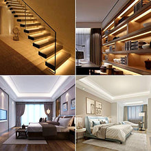 Carica l&#39;immagine nel visualizzatore di Gallery, Jirvyuk LED Profilo in Alluminio Per Luci Strip con copertina bianca... - Ilgrandebazar