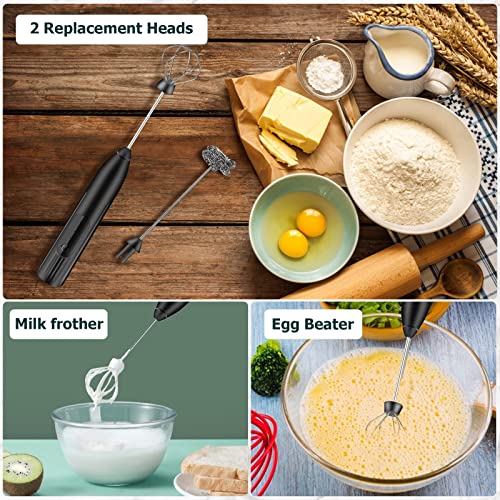 Montalatte Elettrico USB-C Pieghevole - 3 Velocit&agrave;, 3 Fuste Acciaio, Per Caff&egrave; E Matcha