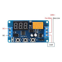 Carica l&#39;immagine nel visualizzatore di Gallery, Kkmoon digitale display a LED domotica delay timer di controllo relè...