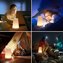 Carica l&#39;immagine nel visualizzatore di Gallery, Auxmir Luce Notturna Bambini Lampada da Comodino Colorata LED con 13...