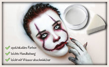 Carica l'immagine nel visualizzatore di Gallery, Trucco Acqua Premium con Spugna per Feste per Bambini Feste a Tema Carnevale di Halloween Zombie vampiri Clown Bianca