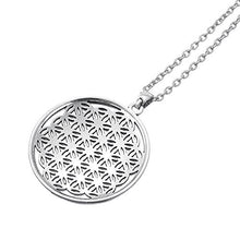 Carica l'immagine nel visualizzatore di Gallery, LIKGREAT Vintage Flower of Life Pendente Cera, Simbolo Agiziano Hollow - Ilgrandebazar