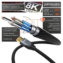 Carica l'immagine nel visualizzatore di Gallery, Primewire – Cavo HDMI 8K da 3 Metri - @ 60Hz 4K @ 120Hz con DSC - 3m