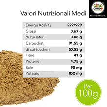 Carica l&#39;immagine nel visualizzatore di Gallery, CiboCrudo Farina di Carrube Bio Cruda, Raw Organic - 500gr - 500 g