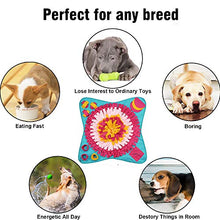 Carica l'immagine nel visualizzatore di Gallery, IEUUMLER Tappetino Pet Training Snuffling Mat Cane Naso 70x70cm, Blue