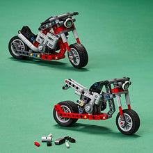 Carica l&#39;immagine nel visualizzatore di Gallery, LEGO 42132 Technic Motocicletta 2 in 1, Modellino da Costruire, Moto Giocattolo, Idea Regalo, Giochi per Bambini e Bambine dai 7 Anni in su