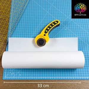 OfficeTree Rotolo Di Carta Per Disegnare da 50 m, larghezza 33 cm - Qualità... - Ilgrandebazar