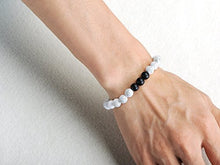 Carica l'immagine nel visualizzatore di Gallery, Distance Couple Bracelet Ying Yang Balance Friendship His Hers Bracelet... - Ilgrandebazar