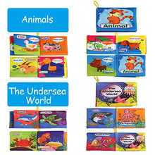 Carica l'immagine nel visualizzatore di Gallery, BelleStyle Libro Stoffa, Set Neonato, Quiet Book, Tattile per Bambini,...