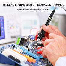 Carica l'immagine nel visualizzatore di Gallery, Virmi Kit Saldatore a Stagno Professionale a Temperatura Regolabile 60W... - Ilgrandebazar