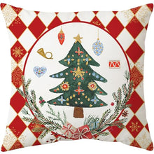 Carica l&#39;immagine nel visualizzatore di Gallery, ARNTY Natale Federe Cuscini Divano 45x45, Natale Federe Cuscino,Cuscini Natalizi,Copricuscini Divano Set di 4 Fodere Cuscini Moderna Federe Decorative Camera da Letto Divano Cuscino per Esterno