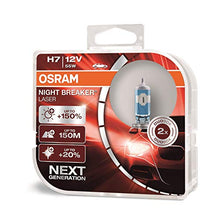 Carica l'immagine nel visualizzatore di Gallery, Osram 64210NL-HCB Night Duo Box (2 lampade), NIGHT BREAKER LASER next Gen
