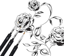 Carica l&#39;immagine nel visualizzatore di Gallery, Libershine Pennello di Dettaglio, 11 Pezzi Pennelli in Acrilico per...