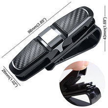 Carica l&#39;immagine nel visualizzatore di Gallery, FineGood - Set di 2 supporti per occhiali da sole auto, con clip per...