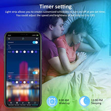 Carica l&#39;immagine nel visualizzatore di Gallery, BACKTURE Striscia LED, 5M 150 LED RGB 5050 Intelligente Retroilluminazione 5m