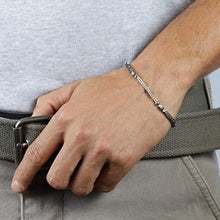 Carica l&#39;immagine nel visualizzatore di Gallery, MORELLATO Bracciale intrecciato Uomo acciaio_inossidabile - SAHT03