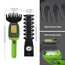 Carica l'immagine nel visualizzatore di Gallery, WORKPRO Forbici a Batteria 7,2V, Cesoia Elettrica a Batteria al Litio 1,5Ah, Larghezza di Taglio 90mm, Lunghezza di Taglio 120mm, Adatto al Giardino