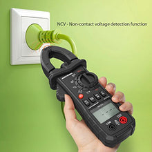 Carica l&#39;immagine nel visualizzatore di Gallery, Meterk Portatile Handheld 6000 Contatori Meter Clamp Digitale NCV B073y162bz - Ilgrandebazar