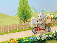 Carica l&#39;immagine nel visualizzatore di Gallery, SYLVANIAN FAMILIES- Mamma Cane + Bebè Bicicletta Sistema di Gioco,...