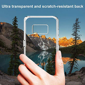 DOSMUNG Custodia per Samsung Galaxy S8,Trasparente S8