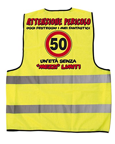 Bombo Gilet Compleanno 50 Anni - Ilgrandebazar